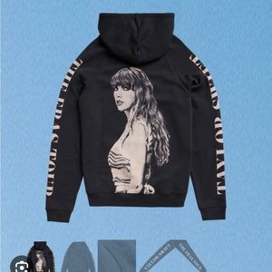 Taylor Swift The Eras Tour Hoodie Large